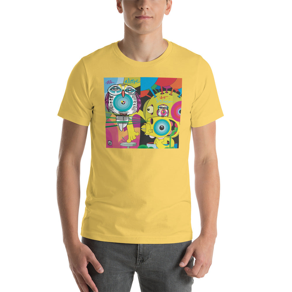 As Above so Below - LEBO X DALEK - LEBo Short Sleeve Unisex T-Shirt